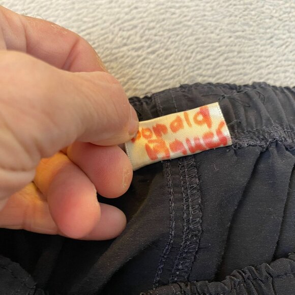 L.L. Bean Mens Athletic Pants 31 Straight Ankle Zip Outdoor Hiking Casual Black - Picture 6 of 9